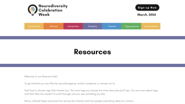 Neurodiversity Celebration Week