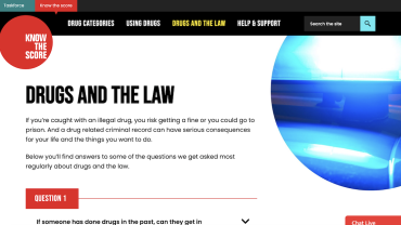 Drugs And The Law